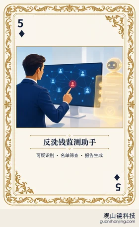 基金 Agent 图鉴扑克 ♦5 反洗钱监测助手 牌面