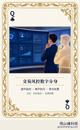 期货 Agent 图鉴扑克 ♣Q 交易风控数字分身 牌面