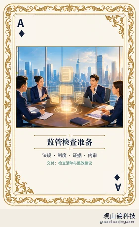 期货 Agent 图鉴扑克 ♦A 监管检查准备 牌面