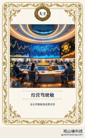 期货 Agent 图鉴扑克 大王 经营驾驶舱 牌面