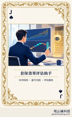 期货 Agent 图鉴扑克 ♠J 套保效果评估助手 牌面