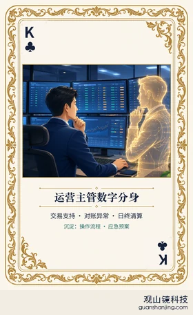 证券 Agent 图鉴扑克 ♣K 运营主管数字分身 牌面