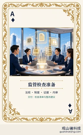 证券 Agent 图鉴扑克 ♦A 监管检查准备 牌面