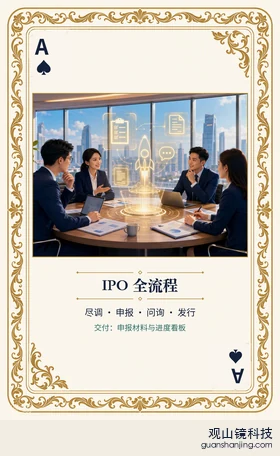 证券 Agent 图鉴扑克 ♠A IPO 全流程 牌面